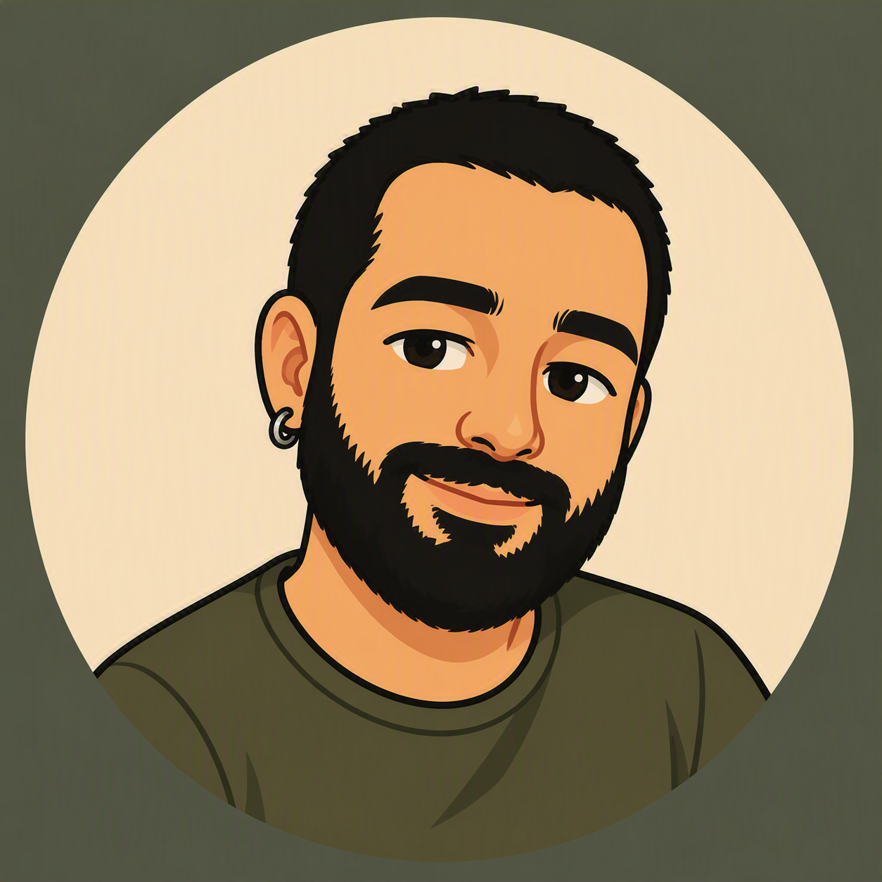 Illustrated placeholder portrait for Joca